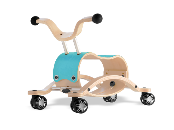Mini-flip blue racer kids toy