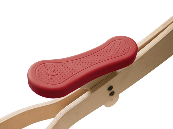 Red silicone bike seat cover